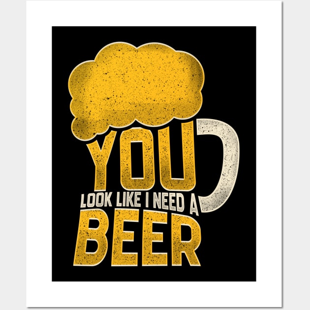 Funny Beer Happy Alcohol Drinker Oktoberfest Festival Wall Art by merchmafia